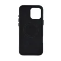 Black Pebbled Cowhide Card Slot MagSafe Case for iPhone 16 Pro Max - 图片 2