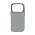 Grey Medical-Grade PU Leather case for iPhone 17 Pro Max with Aluminum Bezel.