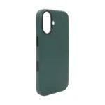 Nappa Cow Leather Case for iPhone 16 in Dark Green - 图片 4