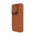 Saddle Brown Leather Kickstand Case for iPhone 16 Pro Max - 图片 3