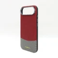 Dual Tone PU Leather MagSafe Case for iPhone 17 Pro - 图片 3