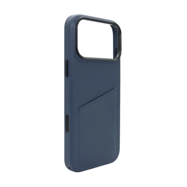 Nappa Leather Card Slot Case for iPhone 17 Pro Max