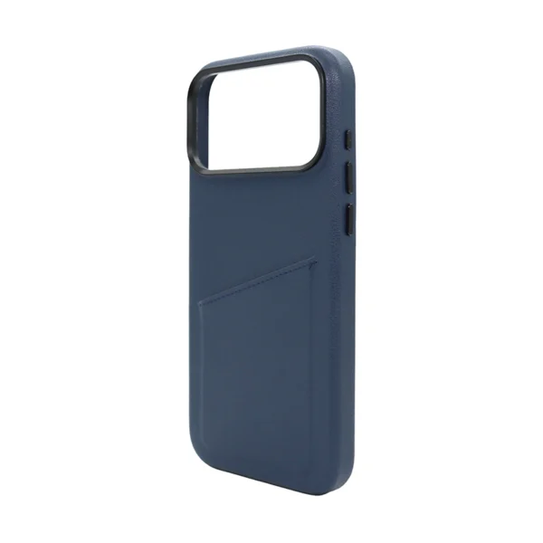Nappa Leather Card Slot Case for iPhone 17 Pro Max
