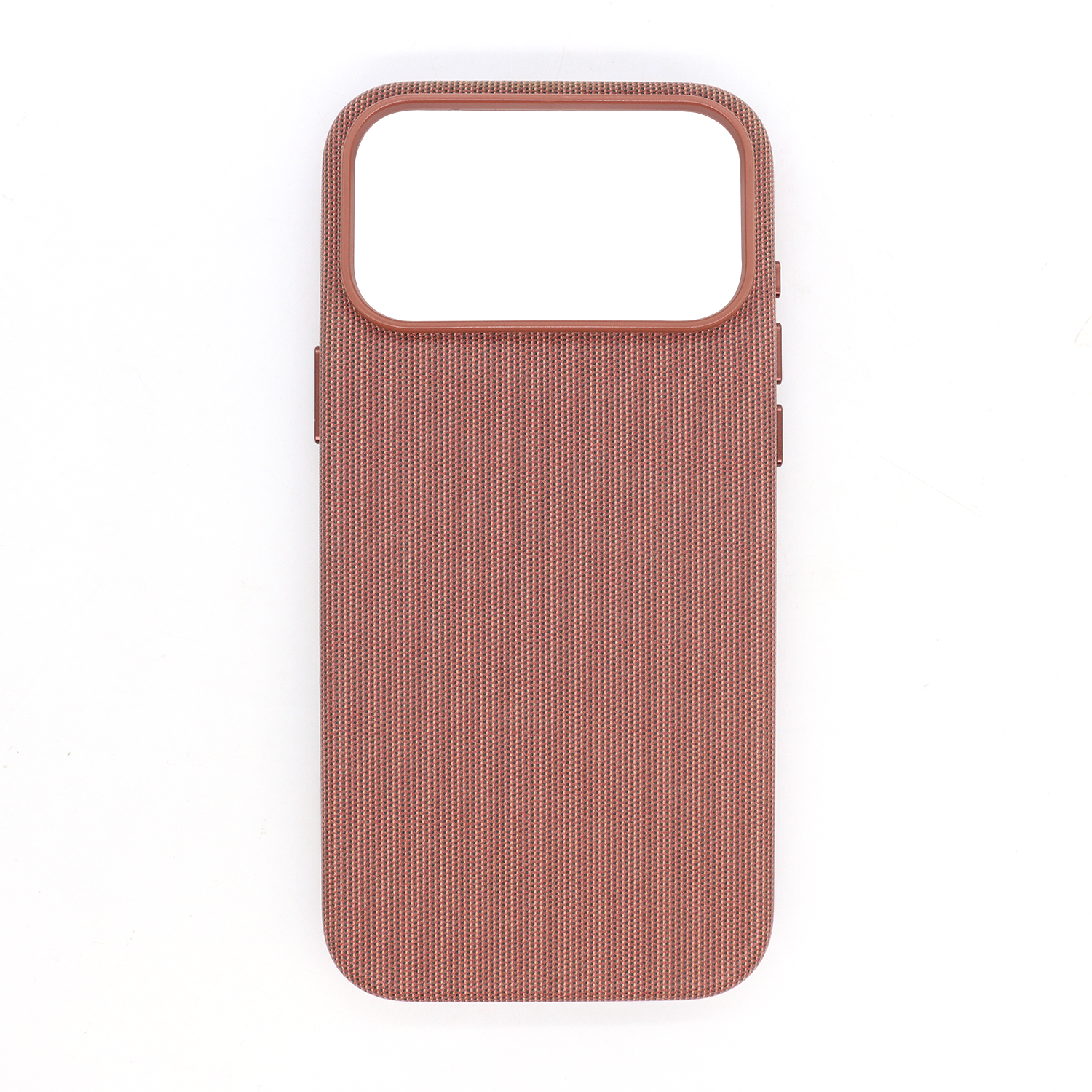 Sienna TechWoven Fabric case for iPhone 17 Pro Max with FineWoven Texture.