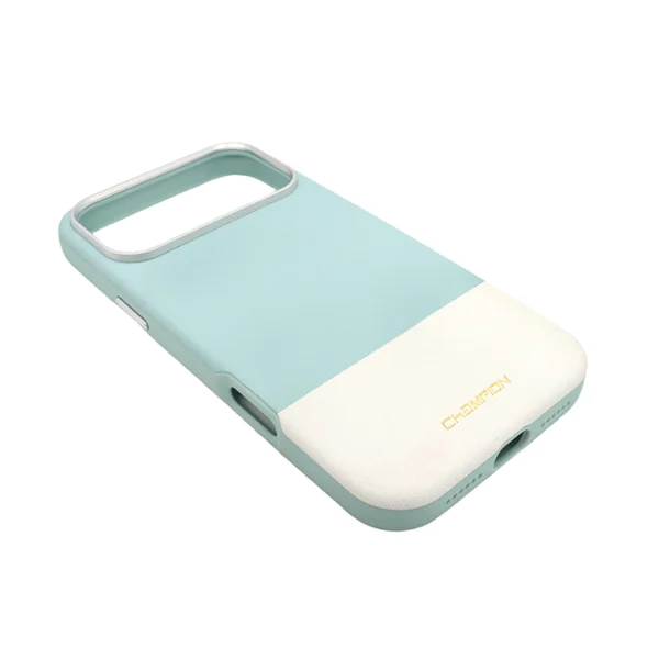 Dual Tone PU Leather MagSafe Case for iPhone 17 Pro