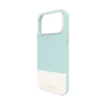 Dual Tone PU Leather MagSafe Case for iPhone 17 Pro - 图片 3