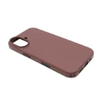 Deep Brown Bio-Based Cactus Leather MagSafe Case for iPhone 16 - 图片 5