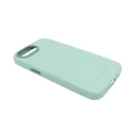 Silicone Vegan Leather MagSafe Case with PVD Gold Buttons for iPhone 16 E - 图片 5