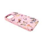 Floral Butterfly Print PU Leather MagSafe Case for iPhone 16 Pro Max - 图片 5