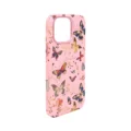 Floral Butterfly Print PU Leather MagSafe Case for iPhone 16 Pro Max - 图片 4