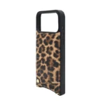 Leopard Print Crossbody Wallet Case for iPhone 17 Pro with Lanyard - 图片 4