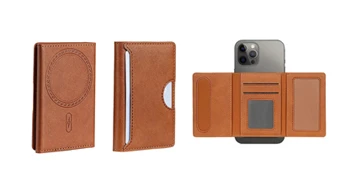 Custom Leather Magsafe Wallet 