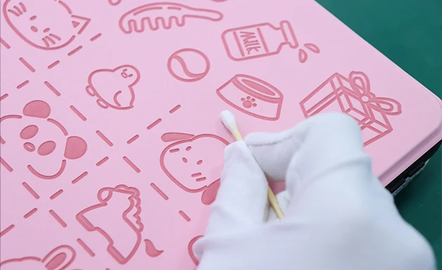 Custom Leather Tablet Case