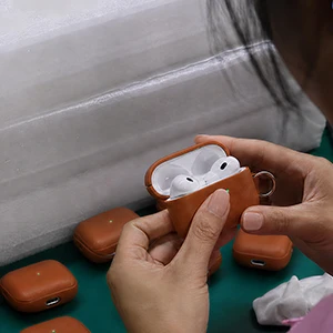 Custom Leather Earphone Cases 55 Custom Leather Earphone Cases