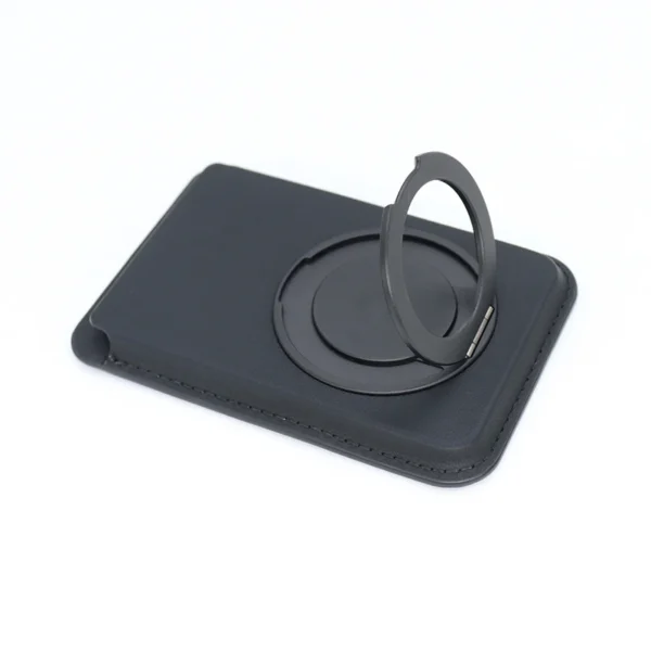 Magnetic Wallet with Rotating Stand