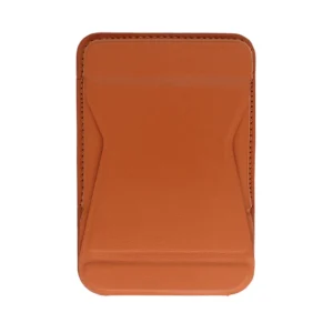 Leather Magnetic Wallet with Foldable Stand