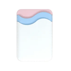 Magnetic Wallet with Wave-Edge Card Slots
