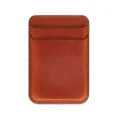 MagSafe Oil Wax Leather Card Holder - Image 1