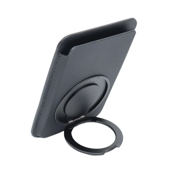 Magnetic Wallet with Rotating Stand