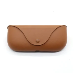 Genuine Leather Smart Glasses Charging Case