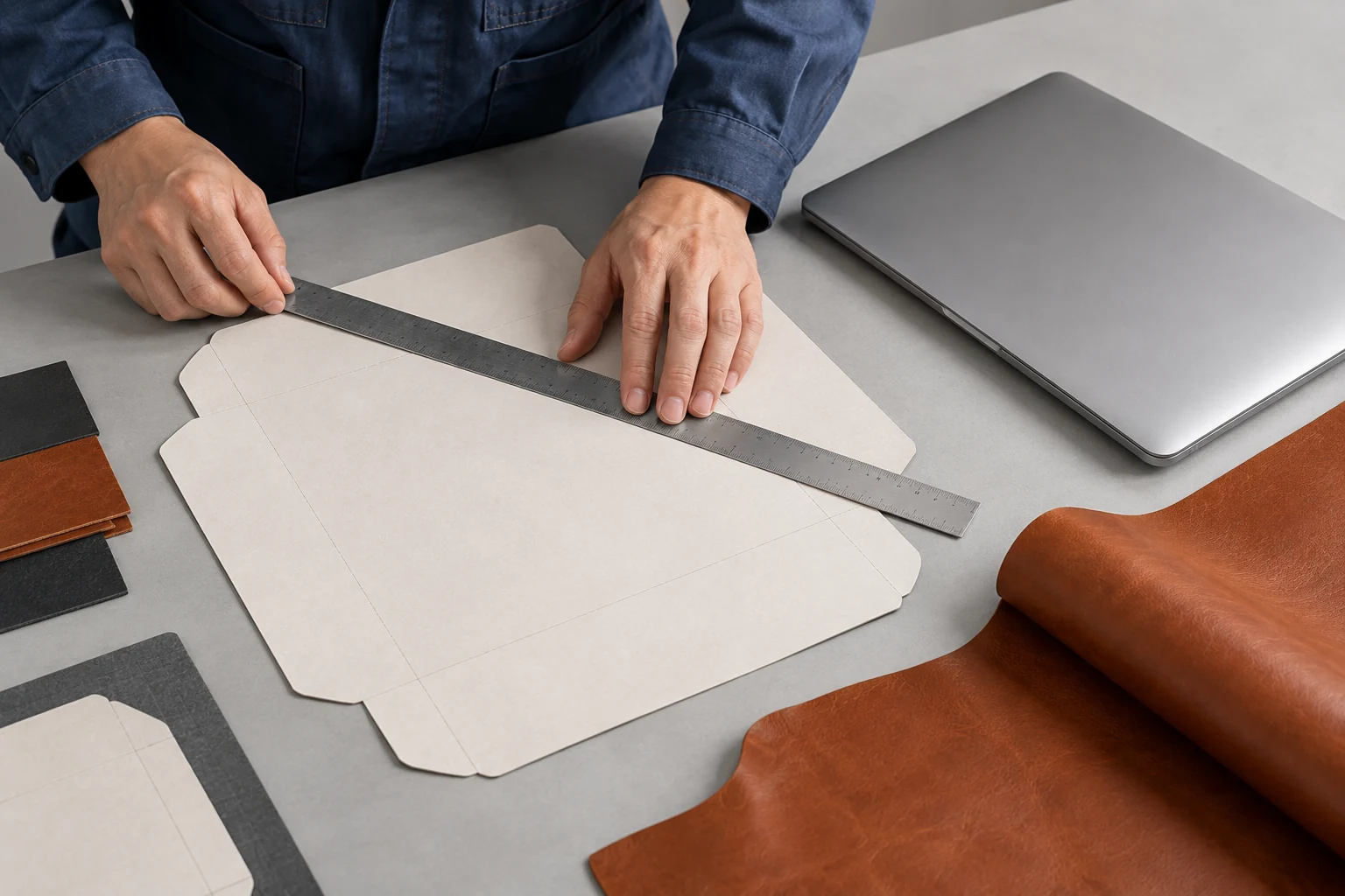 Custom Leather Laptop Sleeve