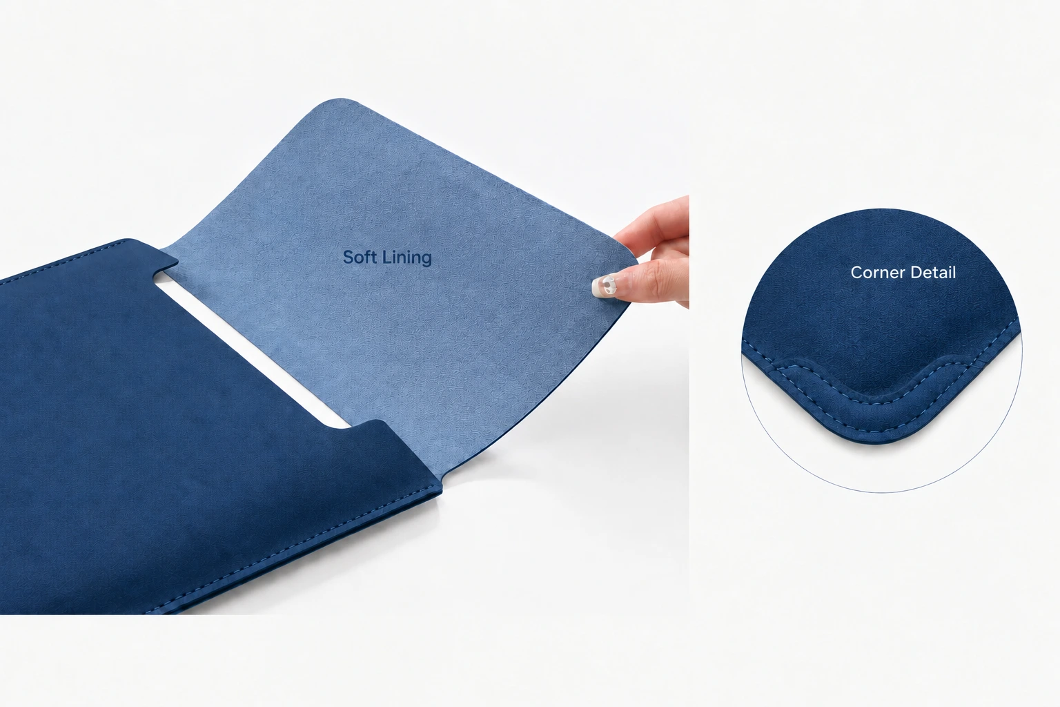 Custom Leather Laptop Sleeve
